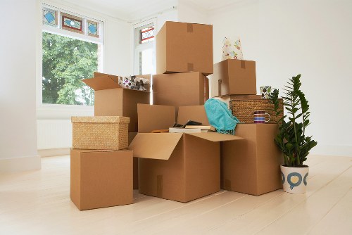 Packing and moving items into a Queenspark storage unit