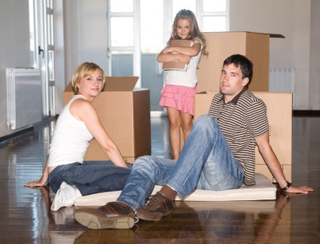 Commercial removals setup for a Queenspark business move